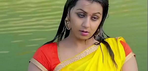  Nikki Galrani Hot Cleavage Scene   Slow Motion Edit HD 1080p   Hara Hara Mahadev HIGH